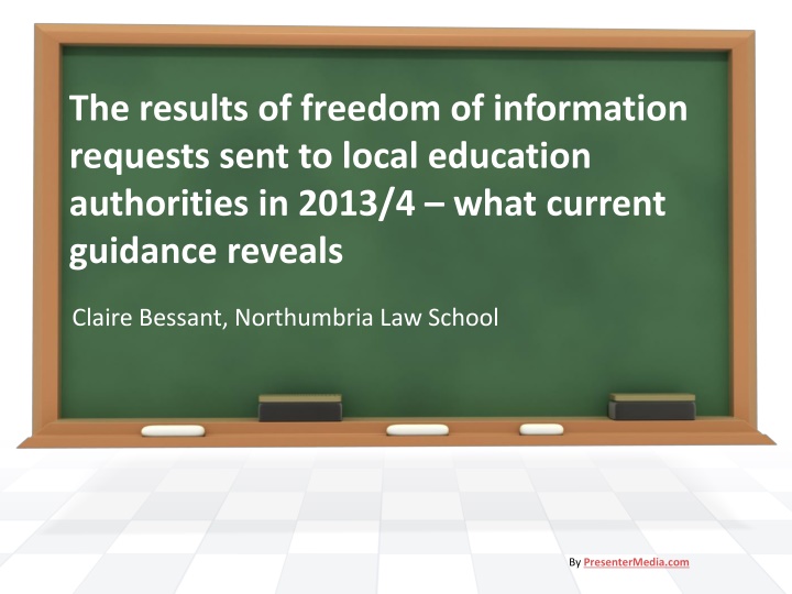 the results of freedom of information requests