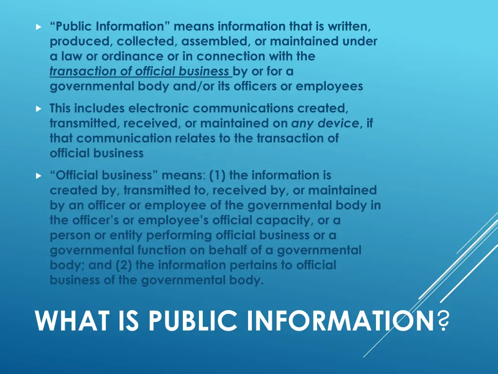 public information means information that