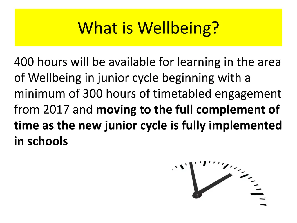 what is wellbeing 1