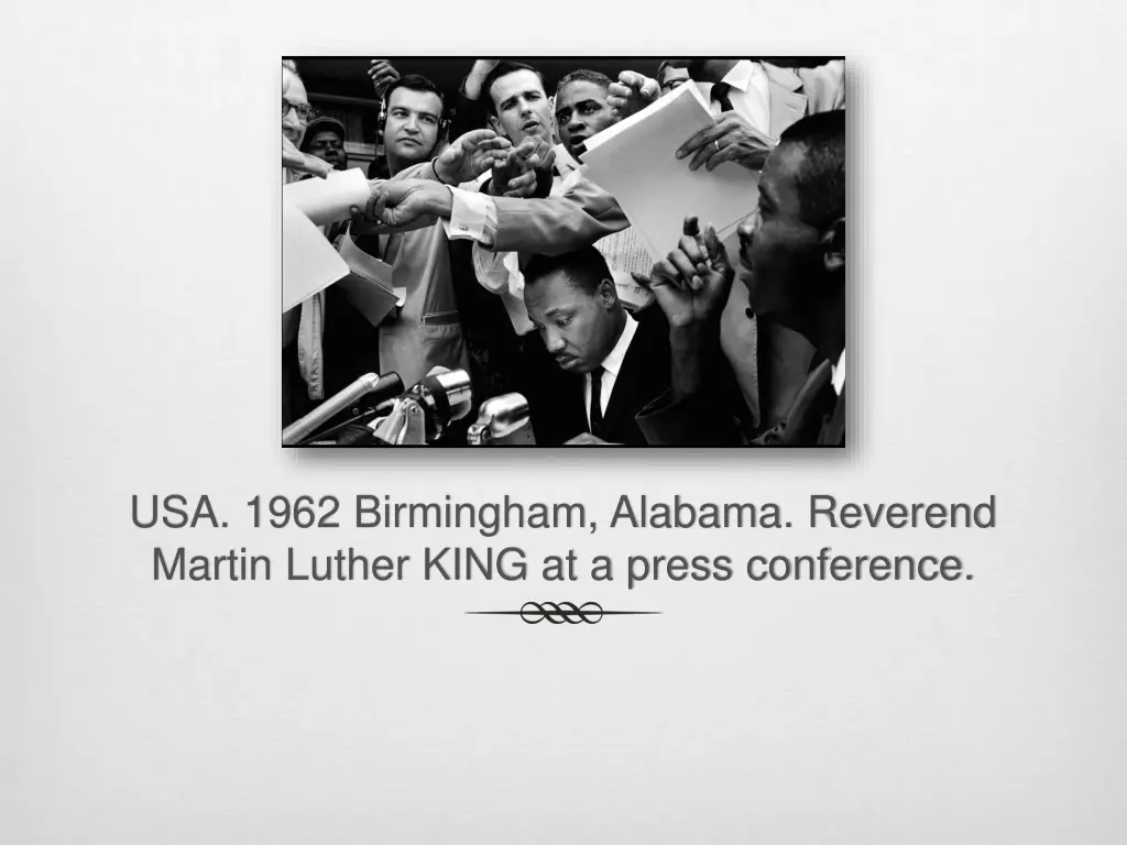 usa 1962 birmingham alabama reverend martin