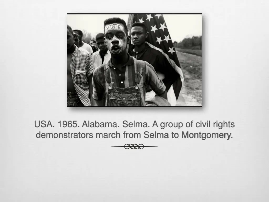 usa 1965 alabama selma a group of civil rights