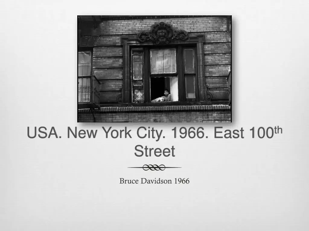 usa new york city 1966 east 100 th street 2