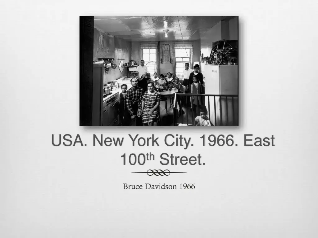 usa new york city 1966 east 100 th street