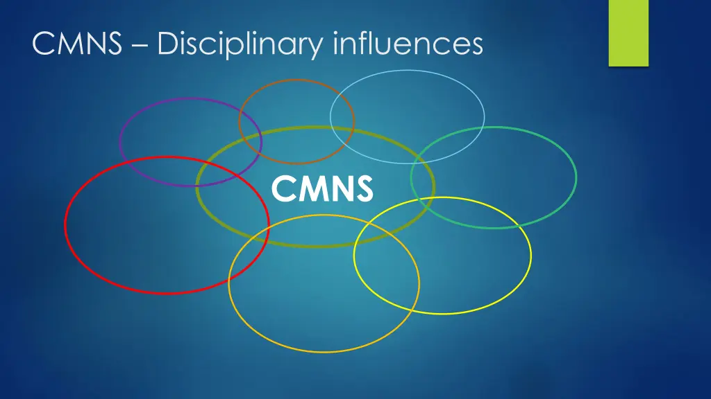 cmns disciplinary influences