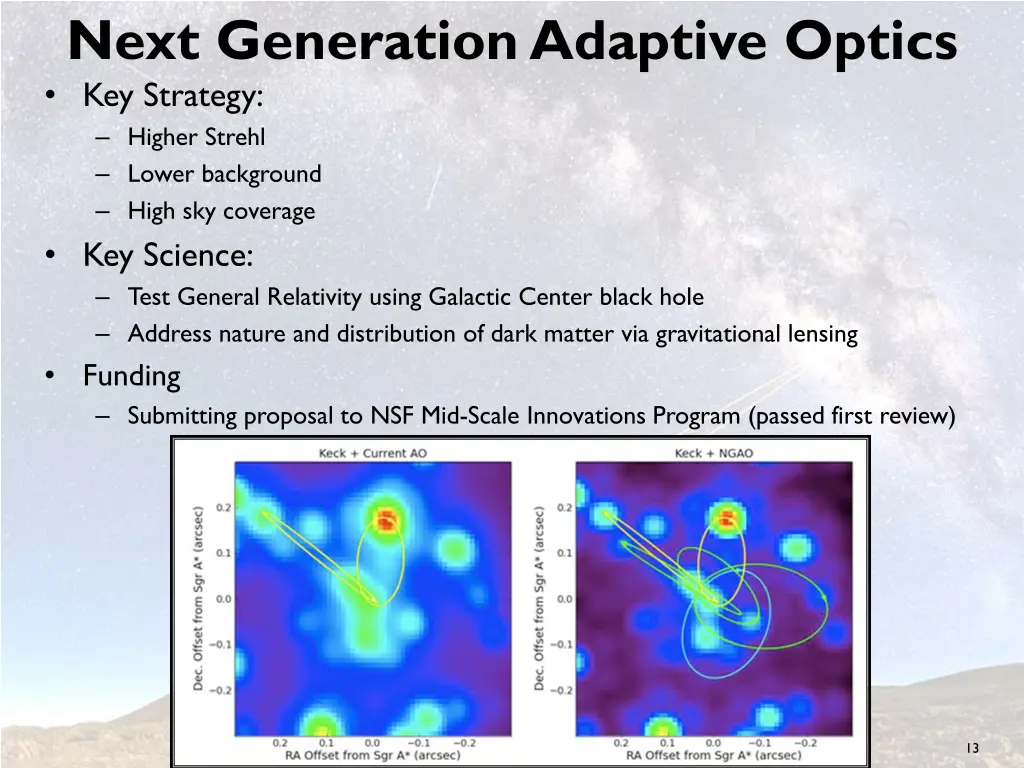 next generation adaptive optics key strategy