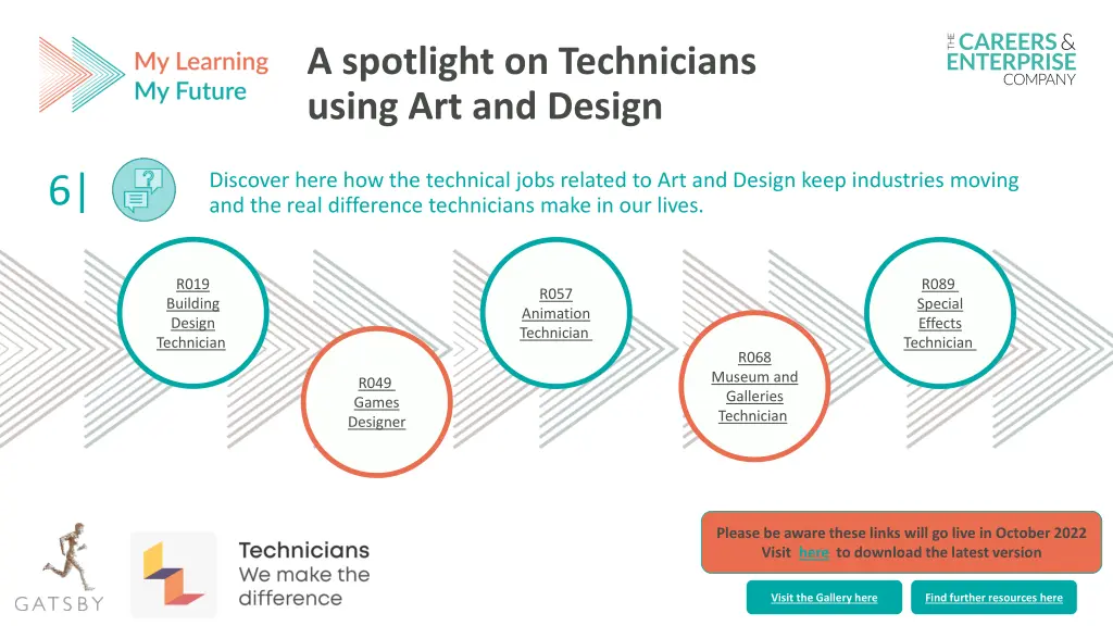 a spotlight on technicians using art and design