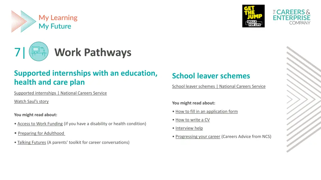 work pathways