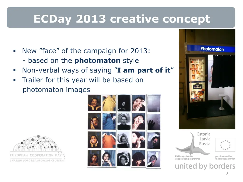 ecday 2013 creative concept