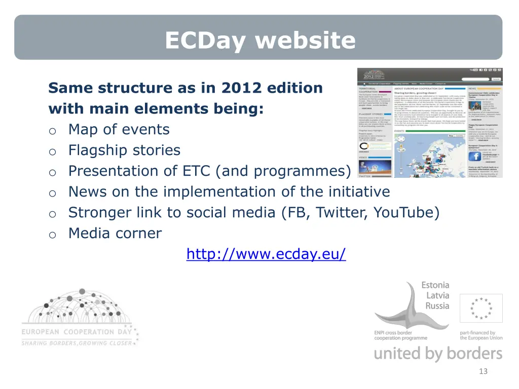 ecday website