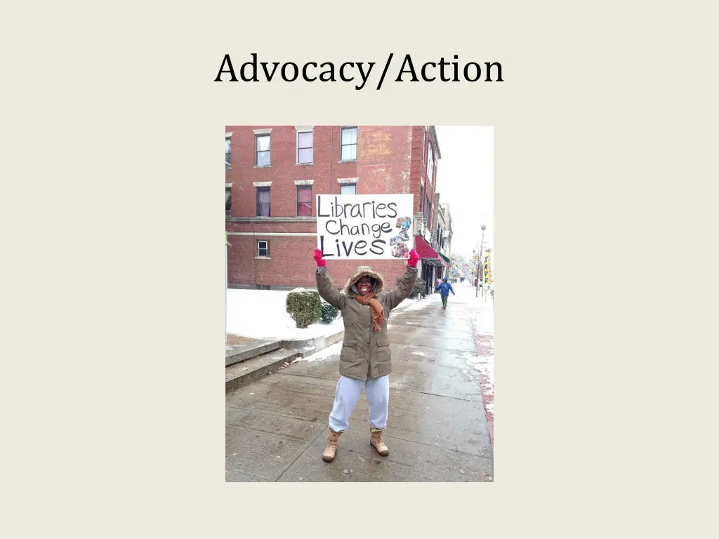 advocacy action