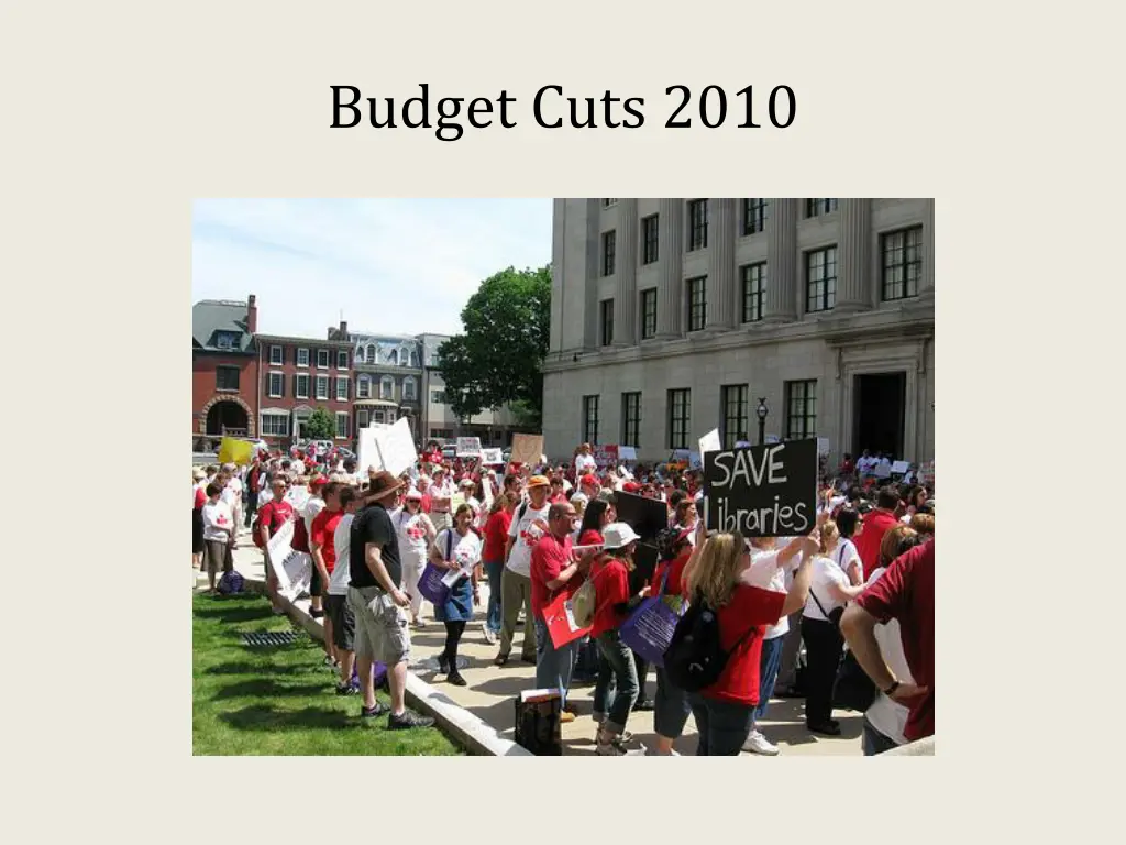 budget cuts 2010