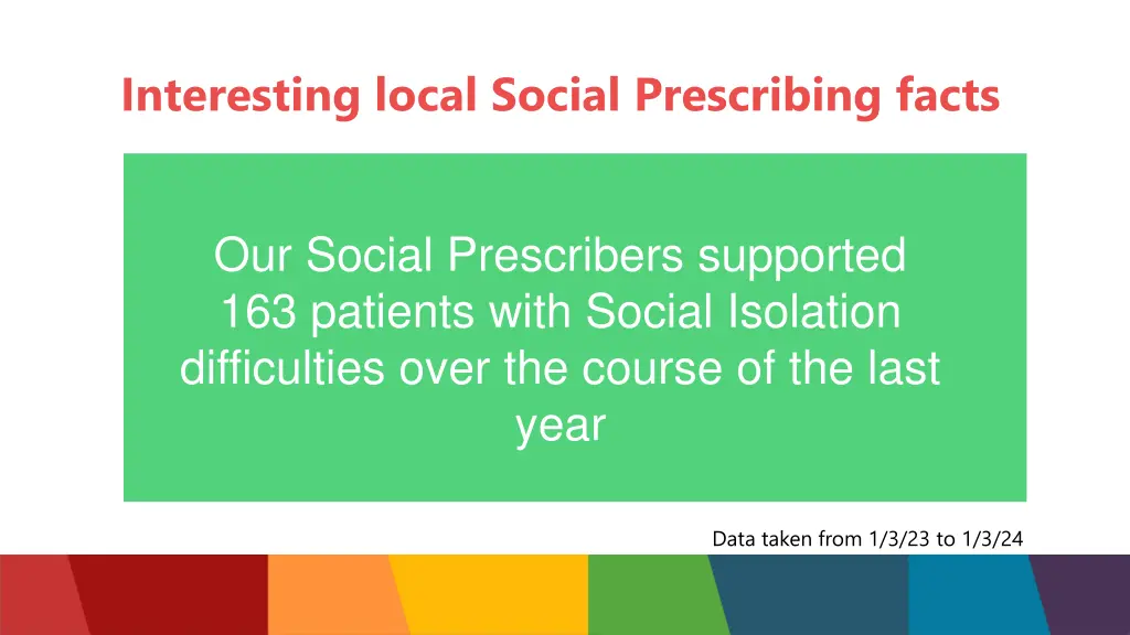 interesting local social prescribing facts 1