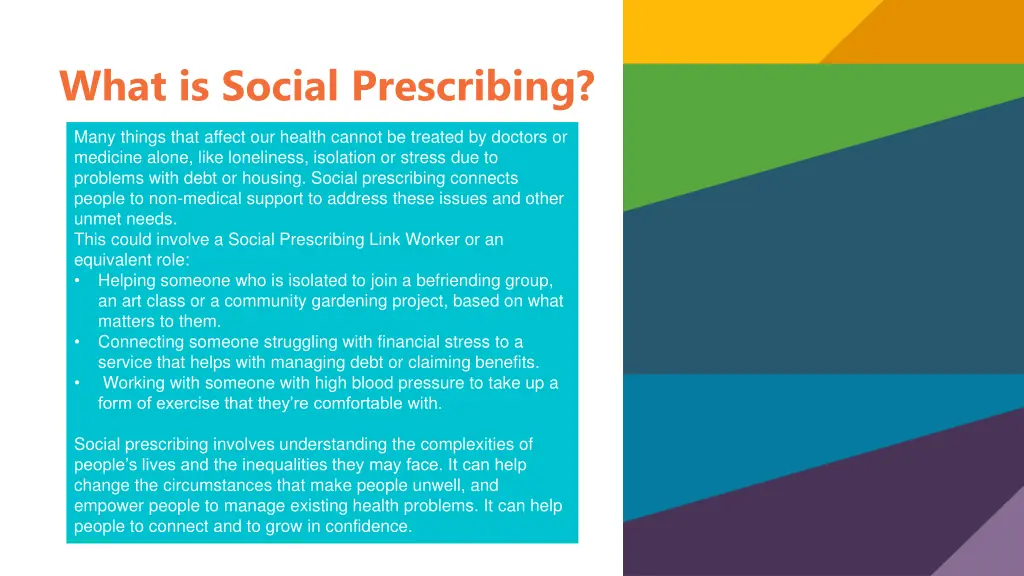 what is social prescribing