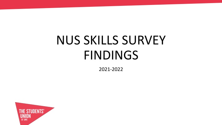 nus skills survey findings