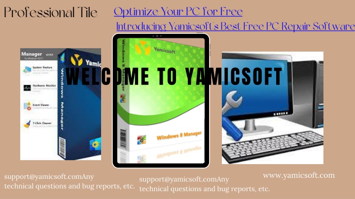 welcome to yamicsoft