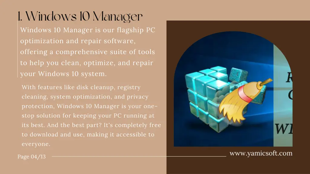 windows 10 manager is our flagship