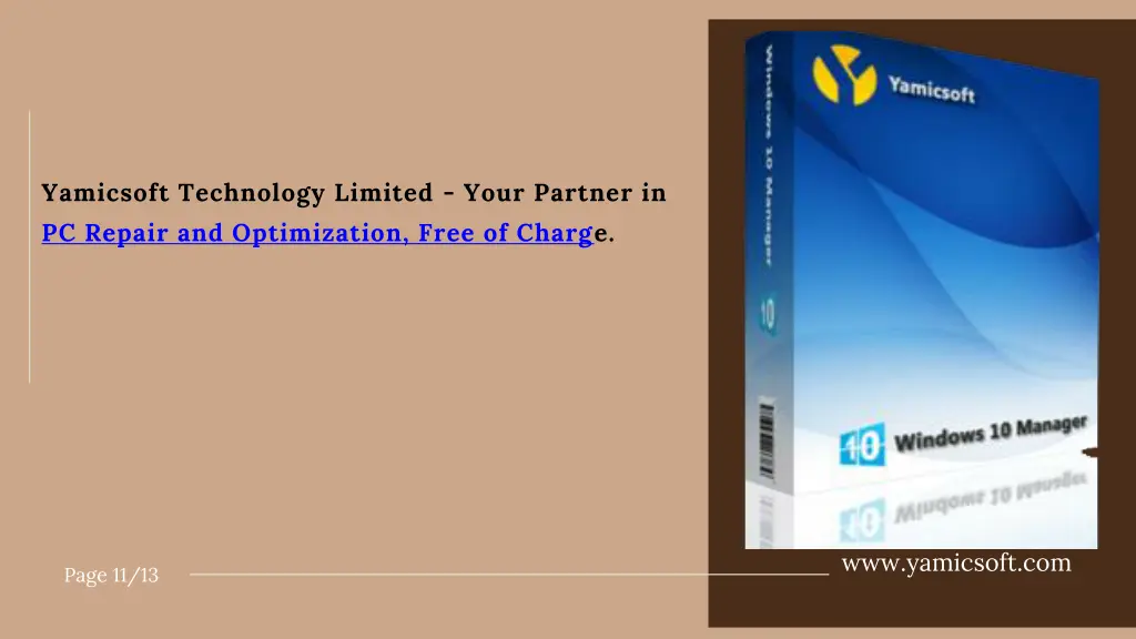 yamicsoft technology limited your partner