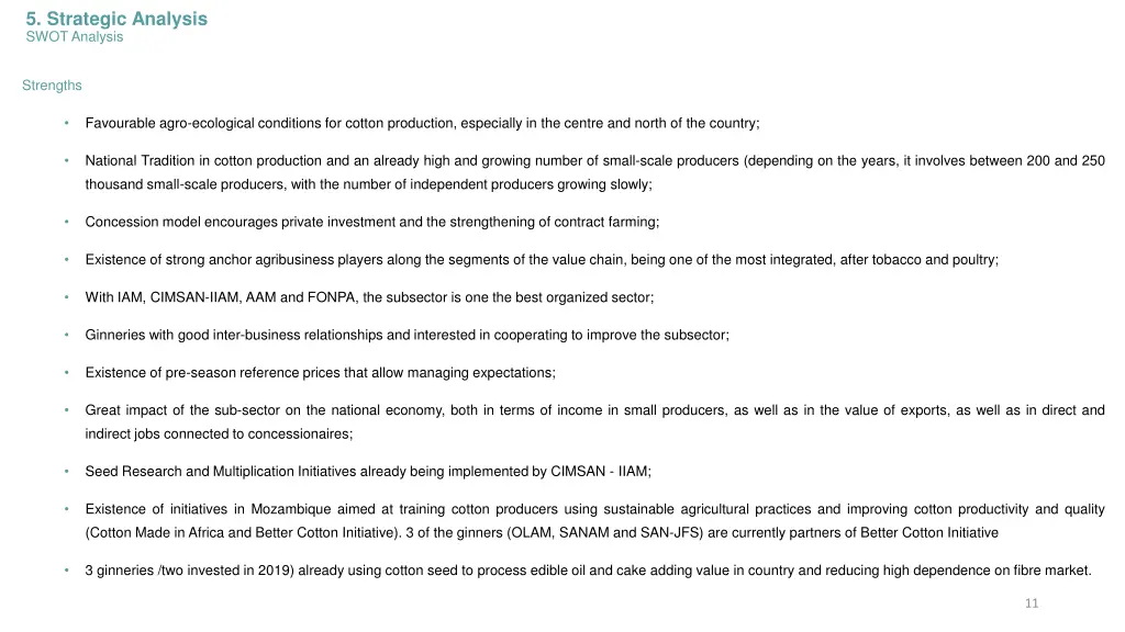 5 strategic analysis swot analysis