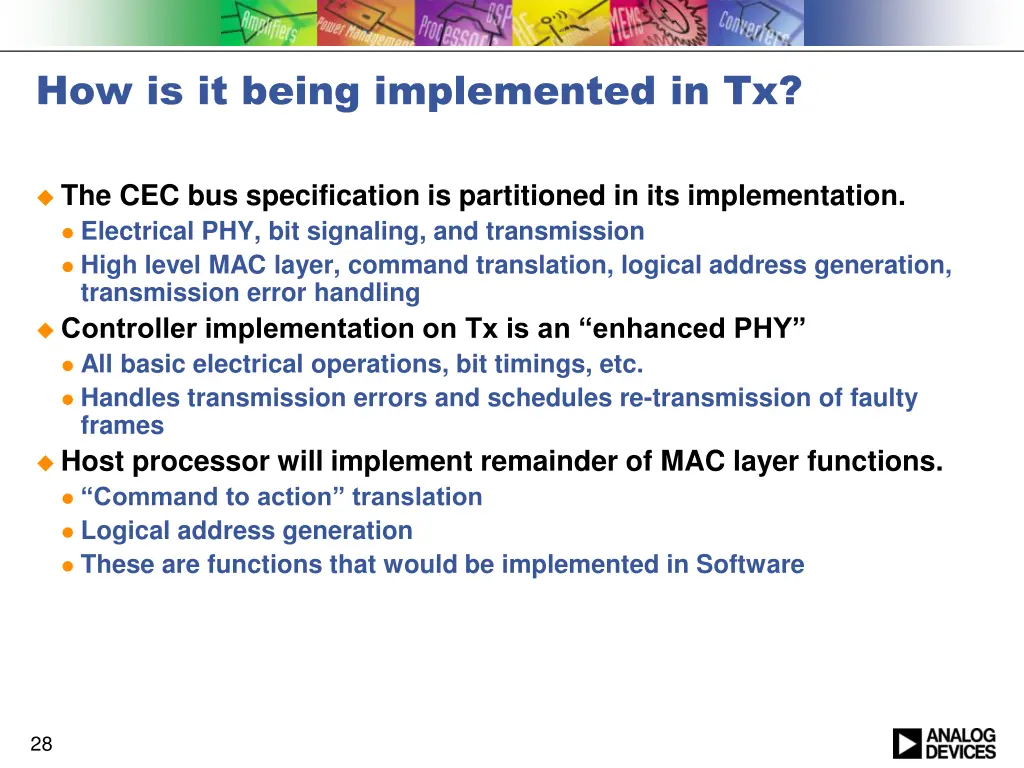 how is it being implemented in tx