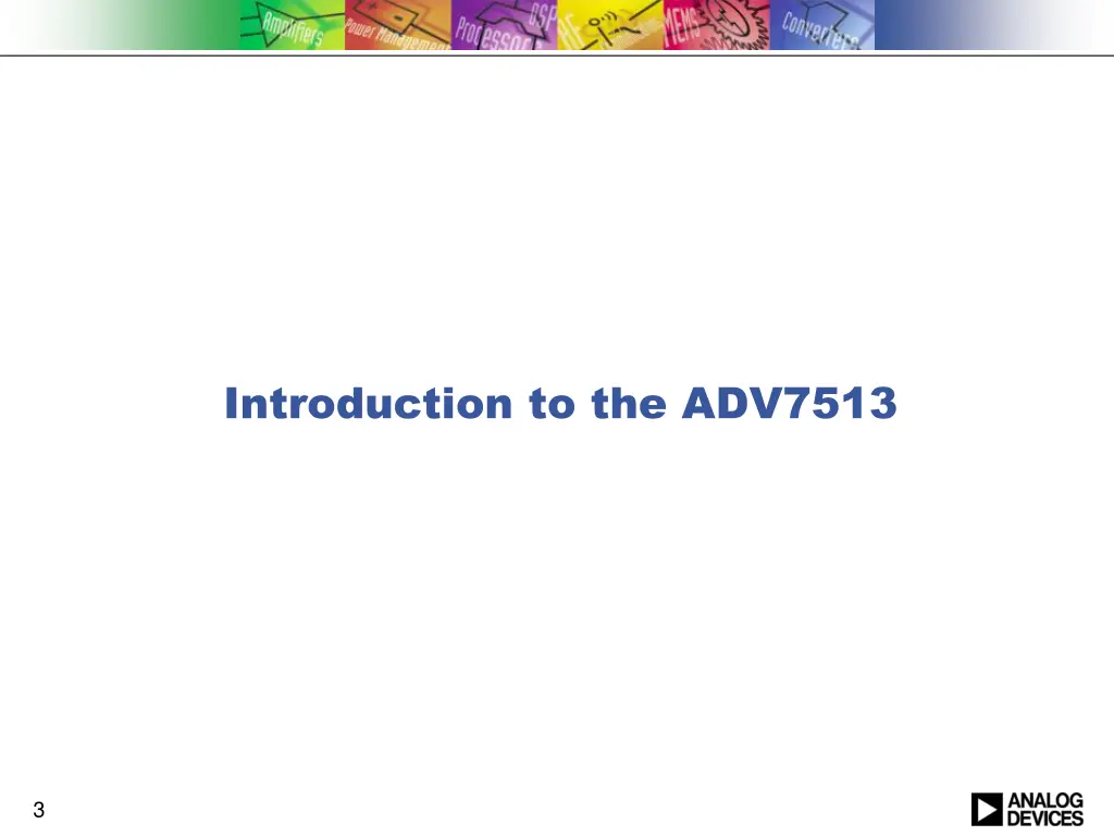 introduction to the adv7513