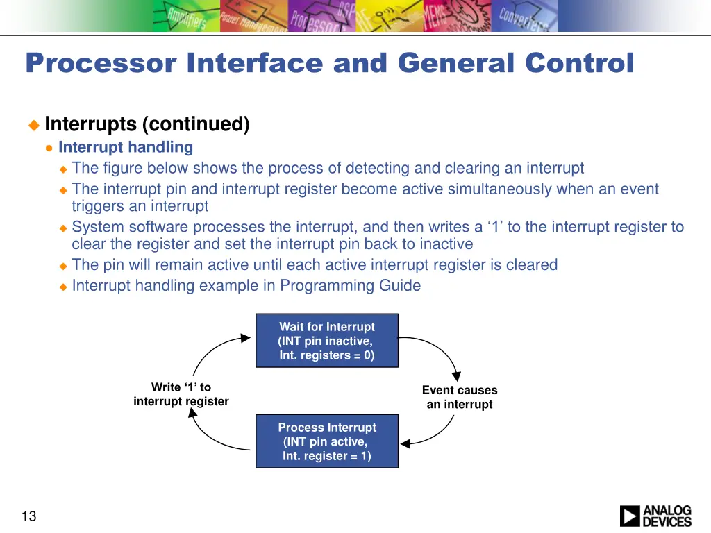 processor interface and general control 2