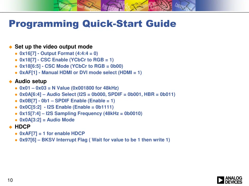 programming quick start guide 1