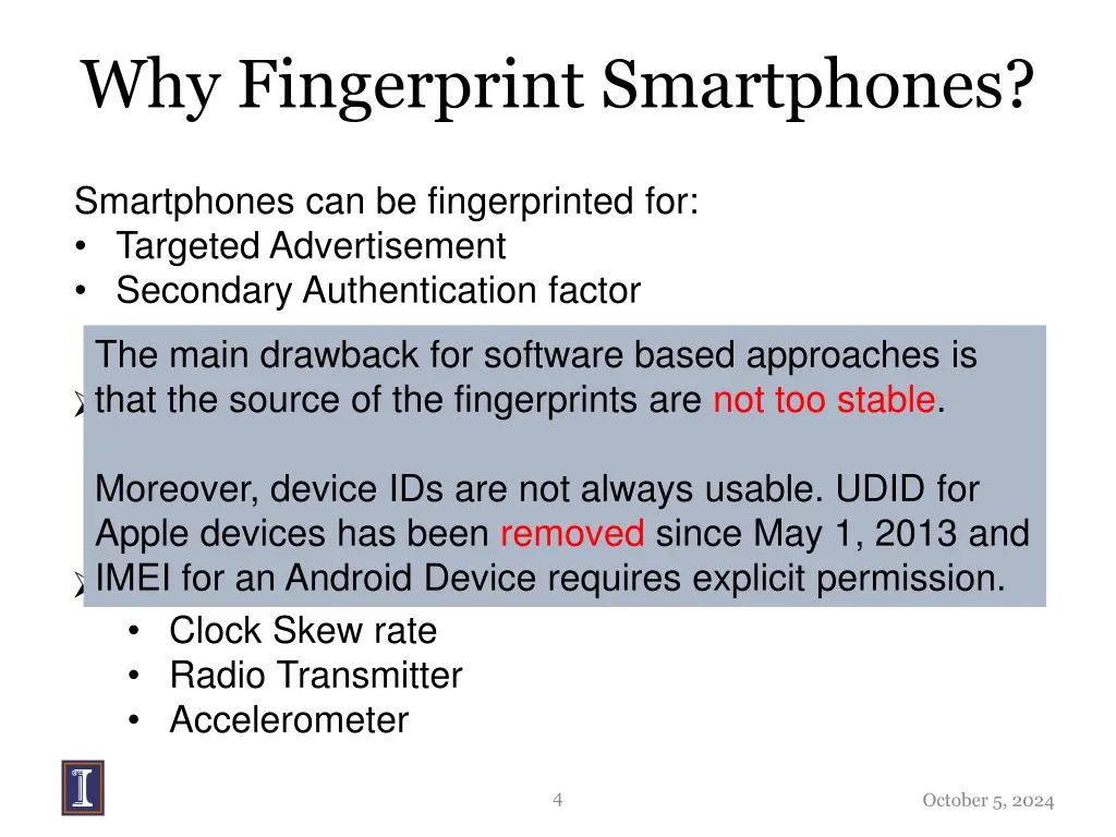 why fingerprint smartphones