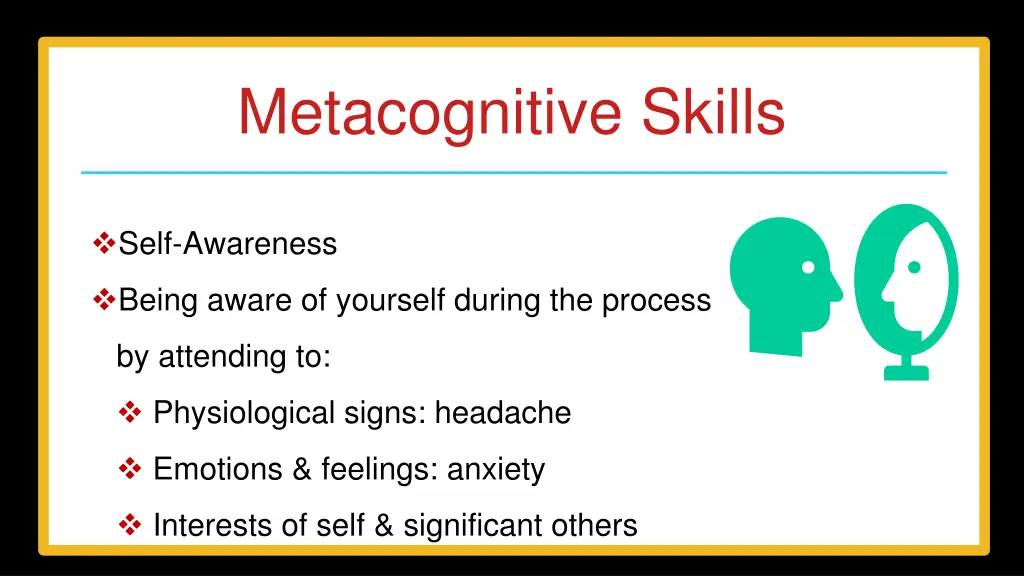 metacognitive skills 1