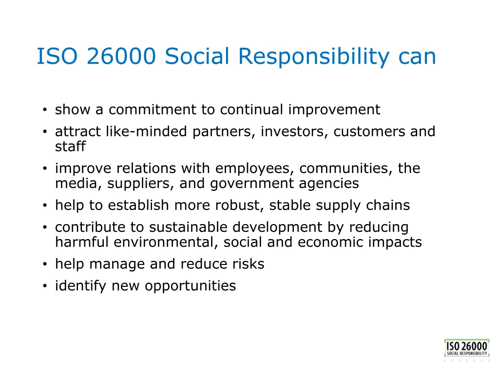 iso 26000 social responsibility can