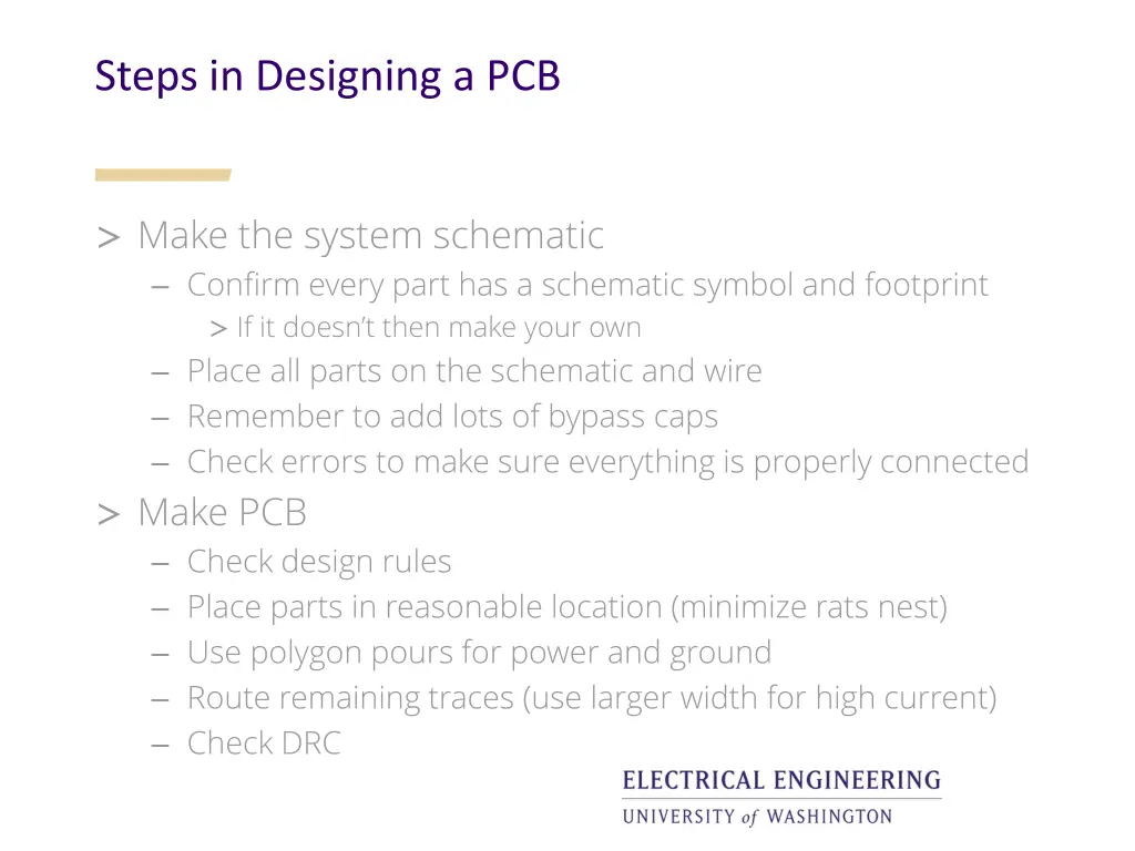 steps in designing a pcb 1