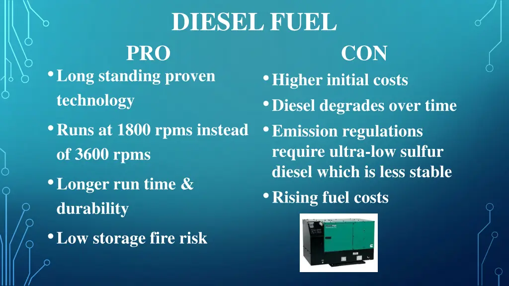 diesel fuel