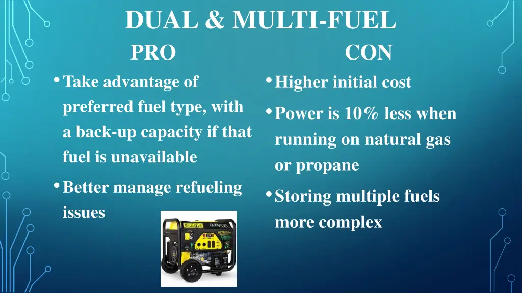 dual multi fuel pro take advantage of preferred