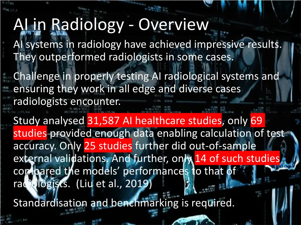 ai in radiology overview ai systems in radiology