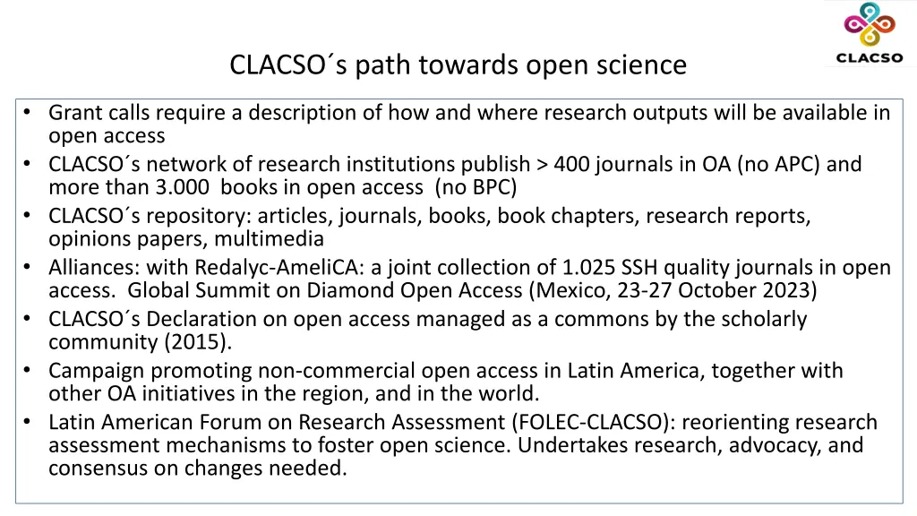 clacso s path towards open science 1