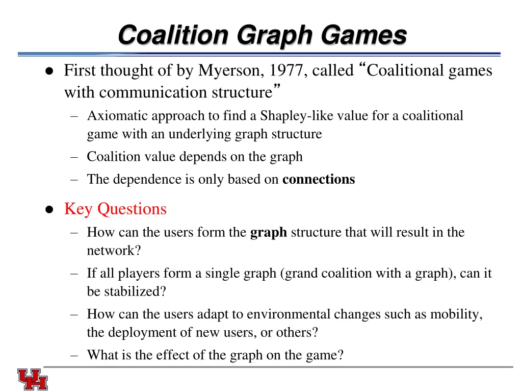 coalition graph games