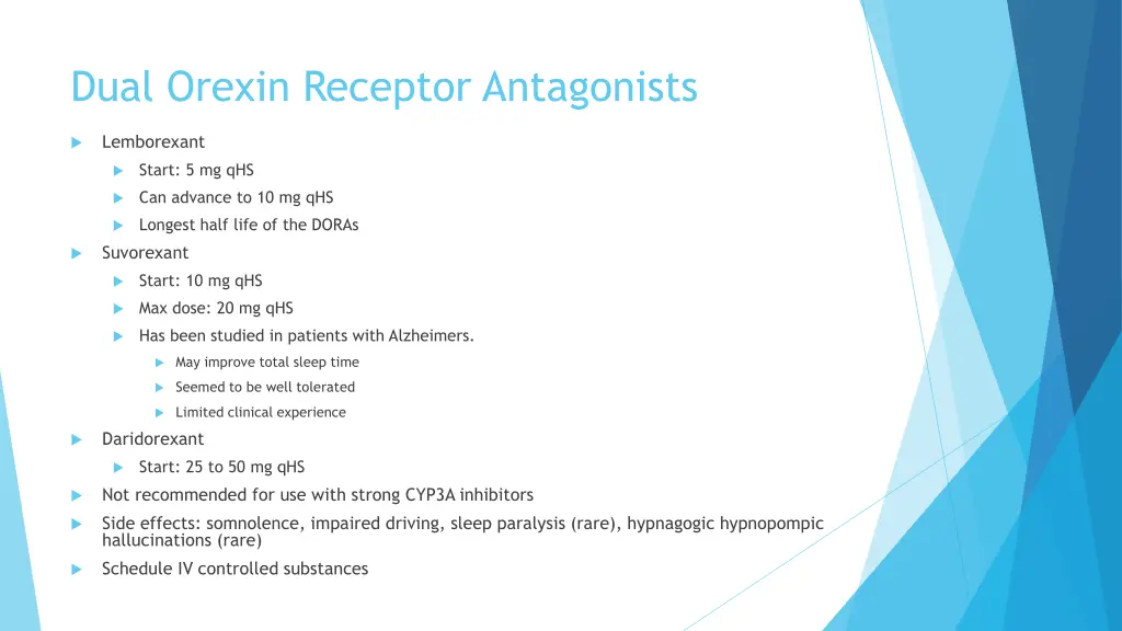 dual orexin receptor antagonists