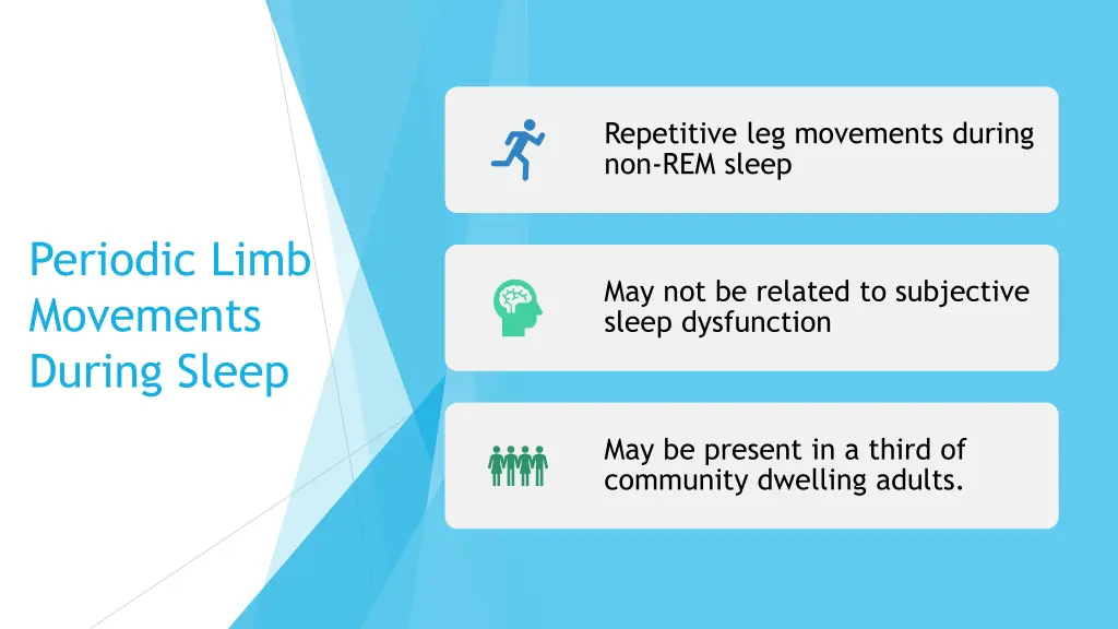 repetitive leg movements during non rem sleep