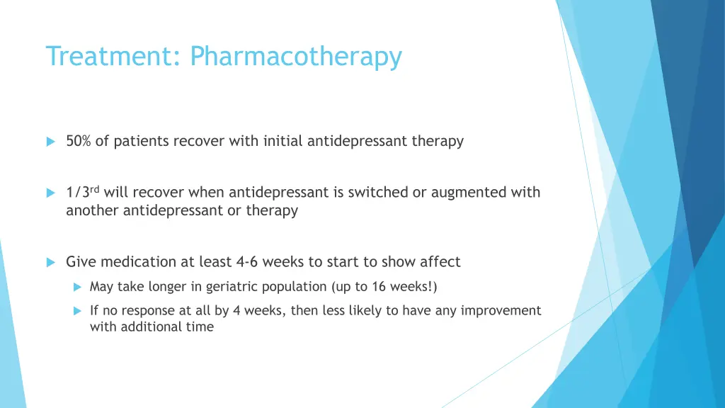 treatment pharmacotherapy