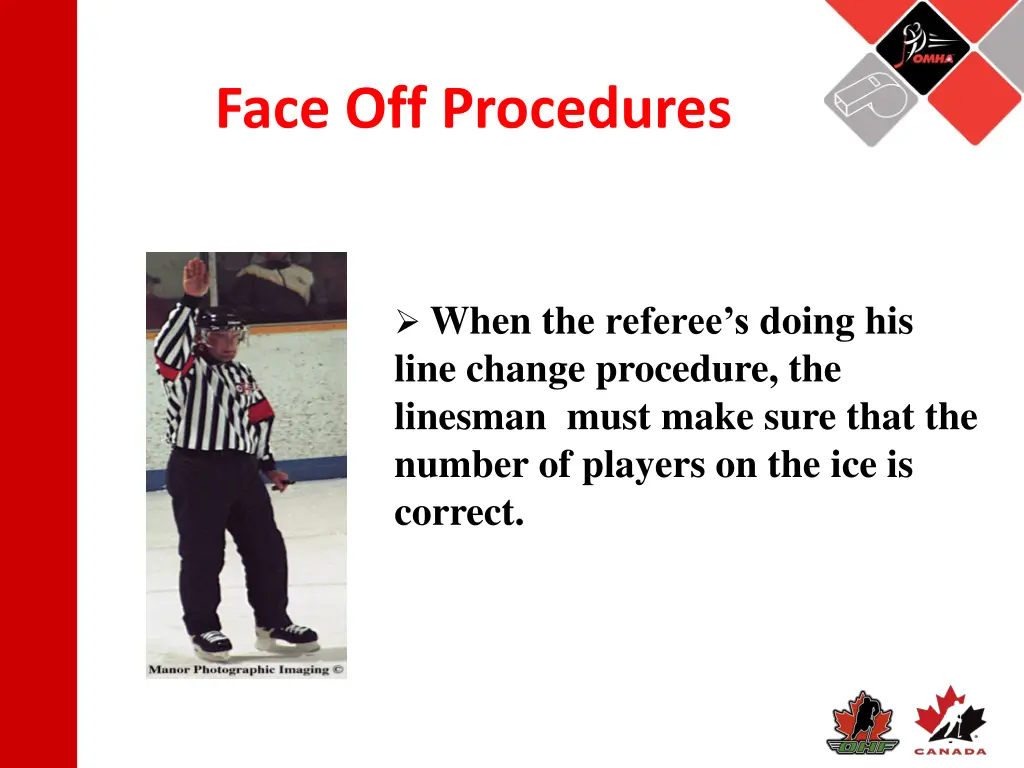 face off procedures