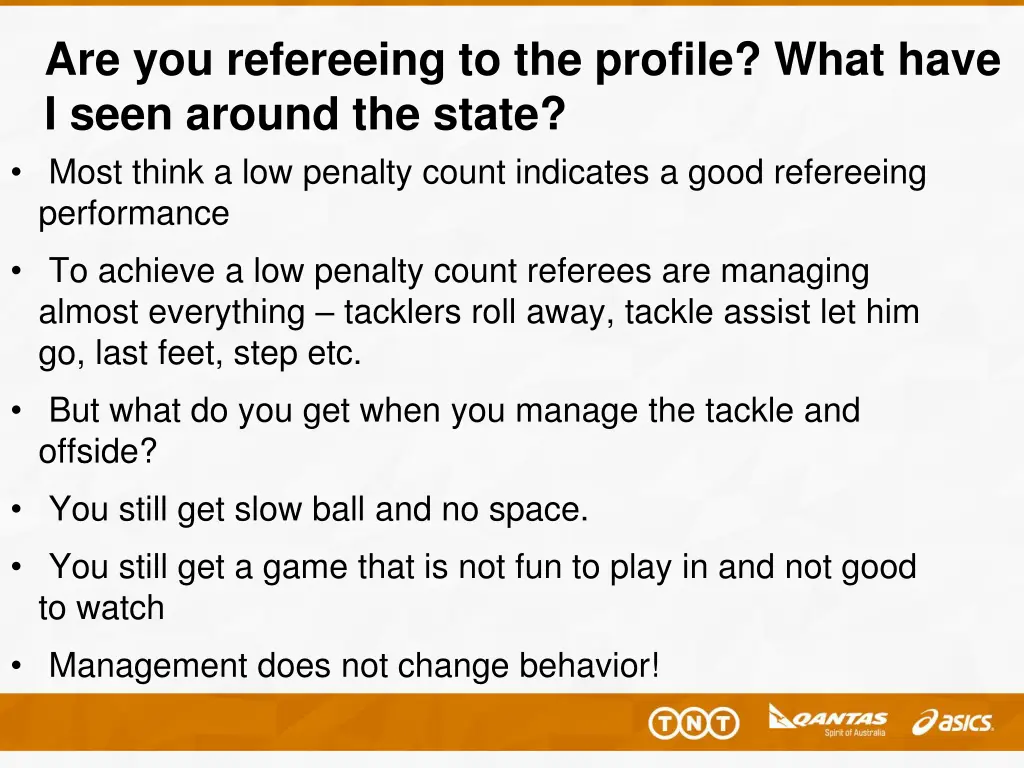 are you refereeing to the profile what have