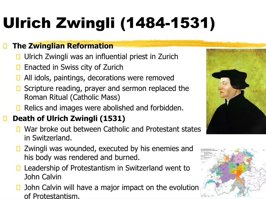 ulrich zwingli 1484 1531