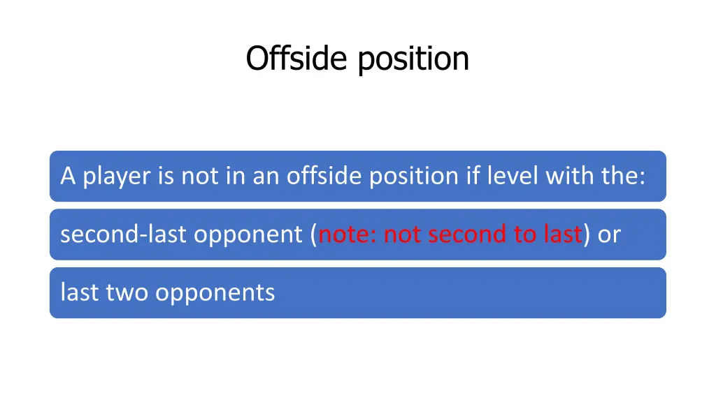 offside position 1