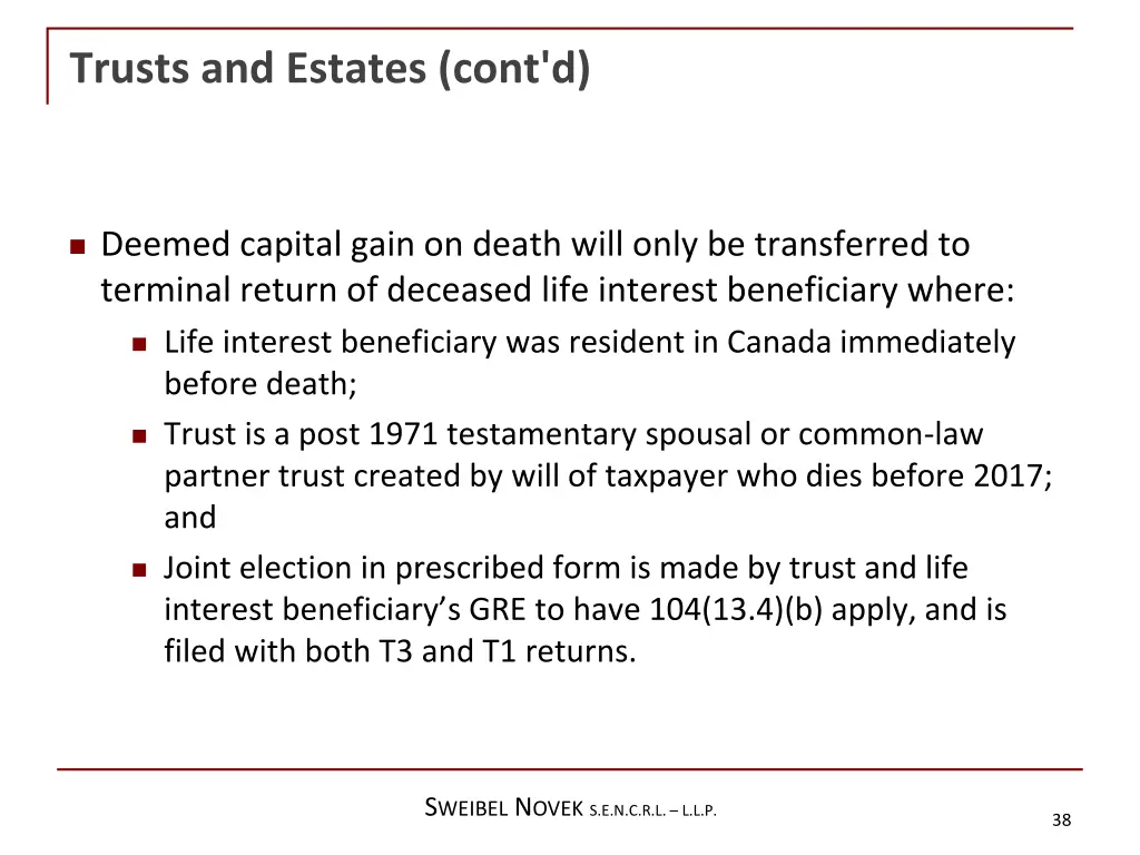 trusts and estates cont d 5