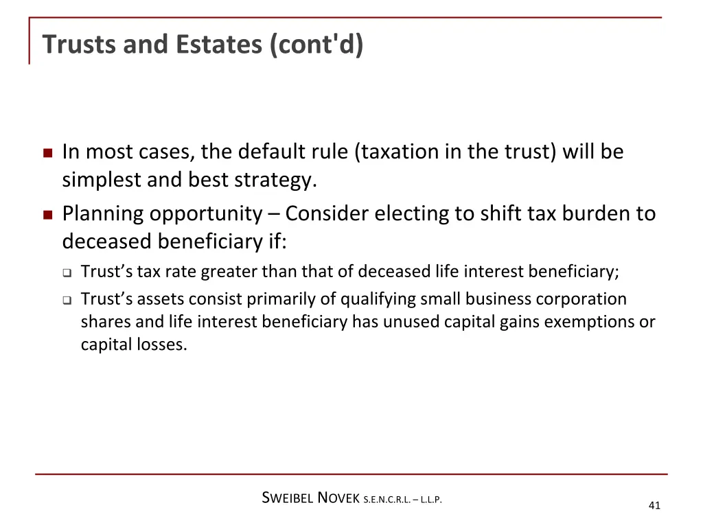 trusts and estates cont d 8