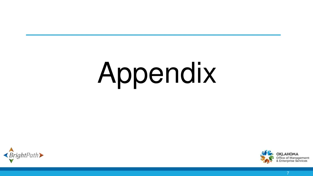 appendix