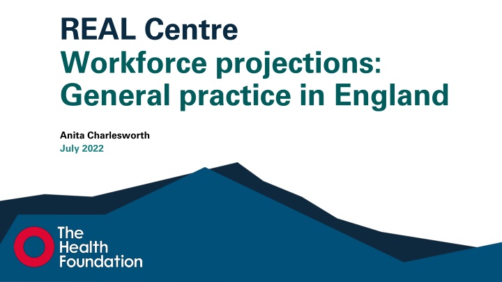 real centre workforce projections general