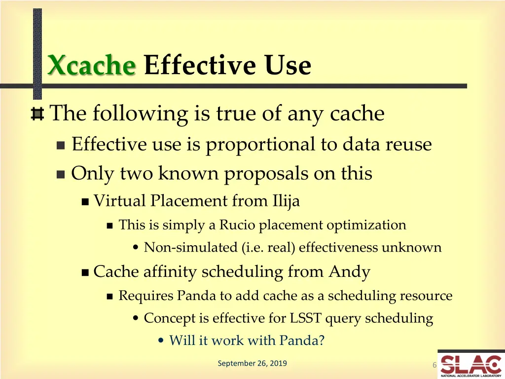 xcache effective use