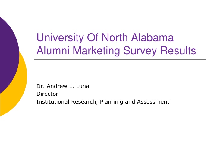 university of north alabama alumni marketing