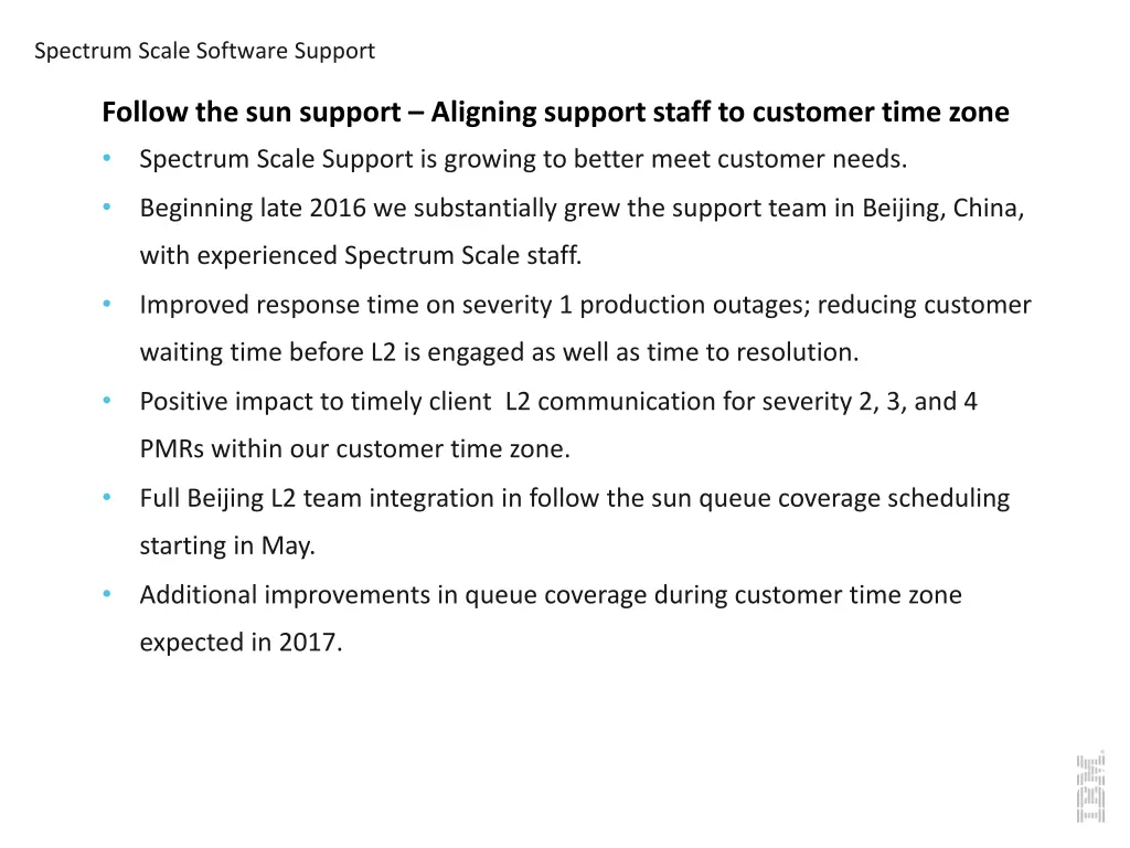 spectrum scale software support 1