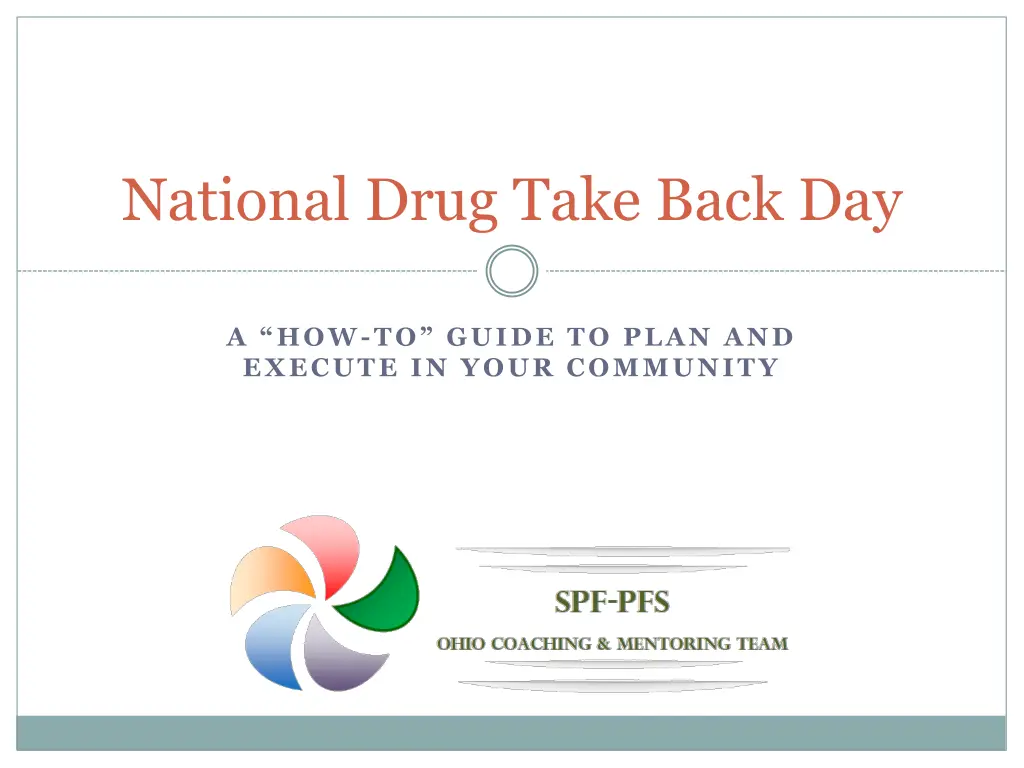 national drug take back day